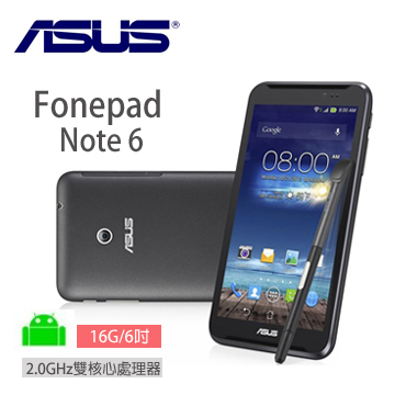 ASUS Fonepad Note 平板手機 16G-3G/黑(ME560CG-1B040A)