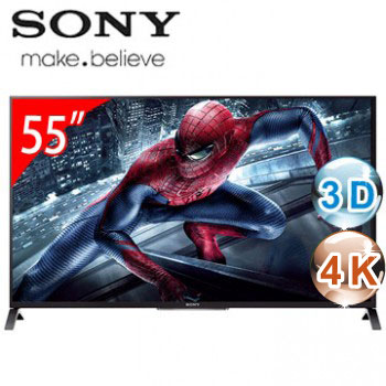 SONY 55型3D 4K智慧型連網電視 KD-55X8500B(KD-55X8500B)