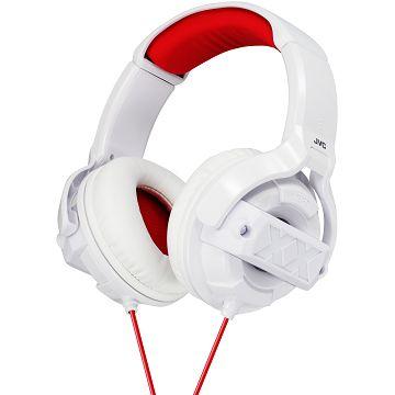 JVC 耳罩式耳機 HA-M55X-白(HA-M55X-W)