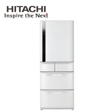 HITACHI 519公升真空冰溫五門超變頻冰箱(RS53EMJW星燦白)
